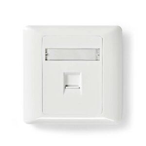 COMMSCOPE 1 PORT CAT6 FACE PLATE NETWOTKING SOCKET