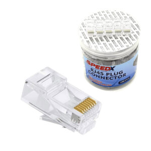 SPEEDX CAT6 (FU) UTP CONENCTOR 100 PCS PER BOTTLE